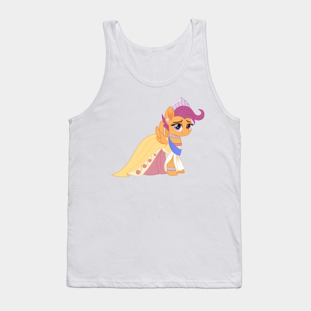 Scootaloo as Anastasia Tank Top by CloudyGlow